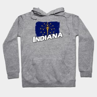 Indiana flag Hoodie